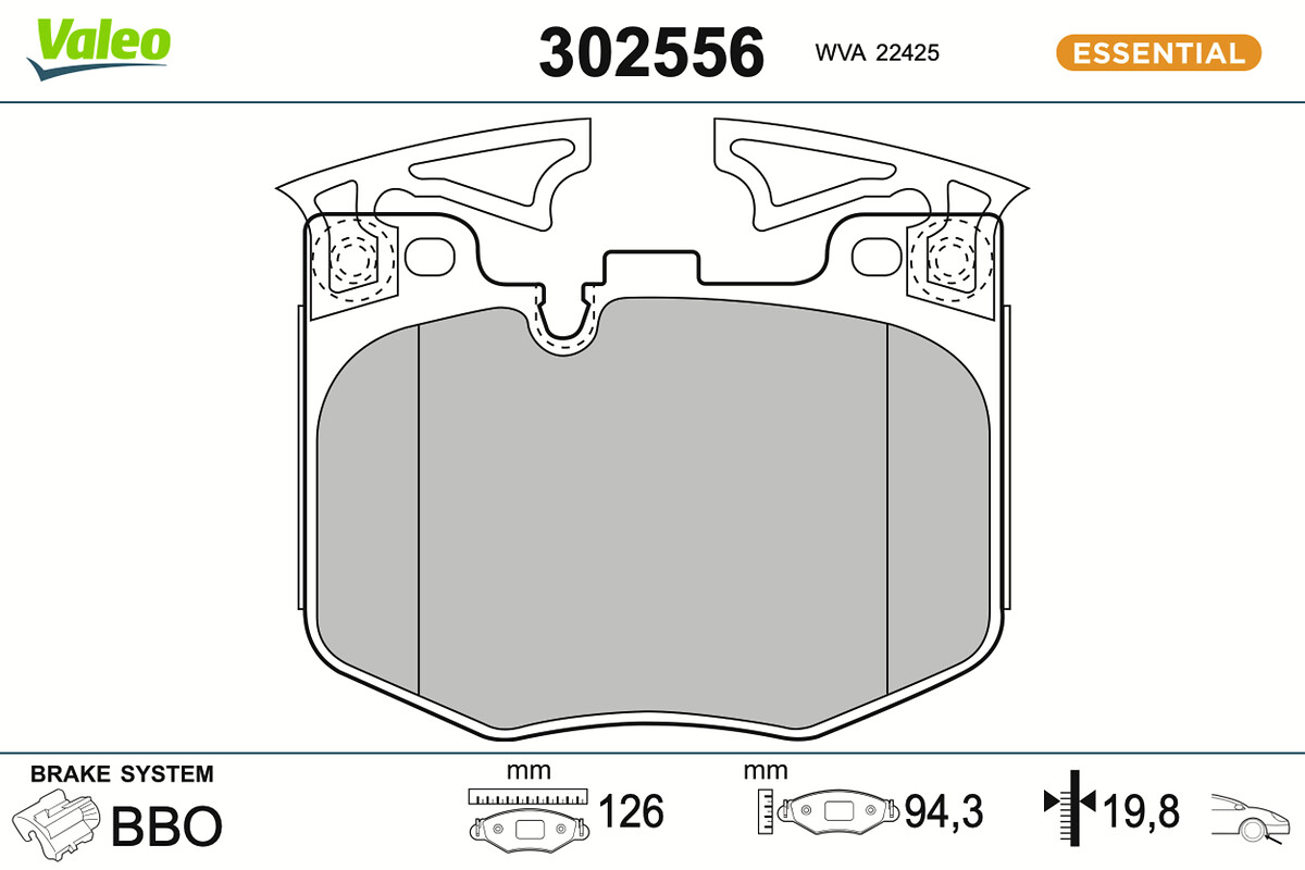 BRAKE PADS FIRST BMW 520D (G31) FR